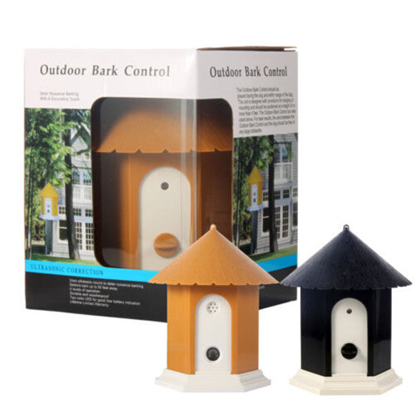 Pet Dog Ultrasonic Anti Barking Silencer   Outdoor Bark Deterrent Trainer Barking Stop
