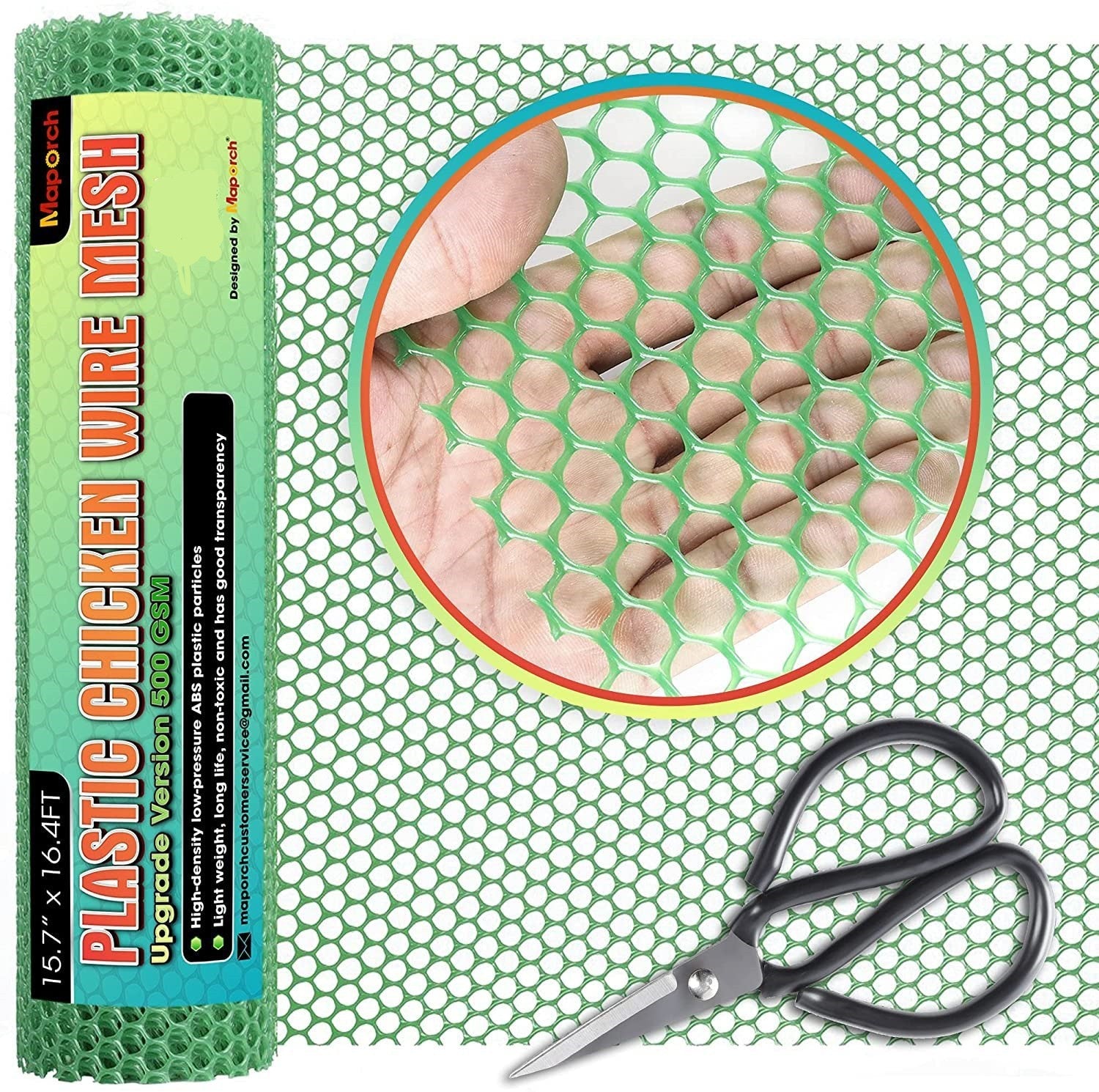 Plastic Chicken Burger Gardening Hexagonal Poultry Fence